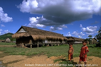 Jarai longhouse, Vietnam