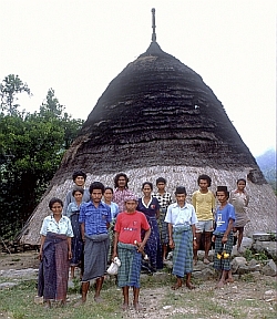 Manggarai house, Flores